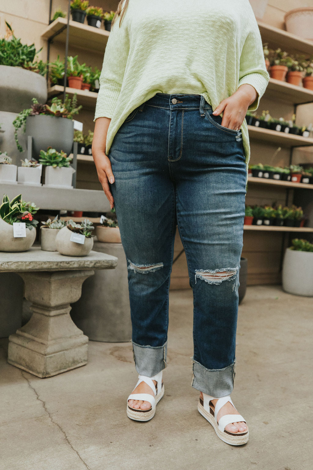 If It's Meant To Be Cuffed Jeans