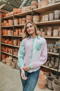Strong Feelings Button Up Shirt