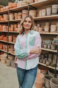 Strong Feelings Button Up Shirt