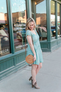 A Little Hint Of Mint Dress