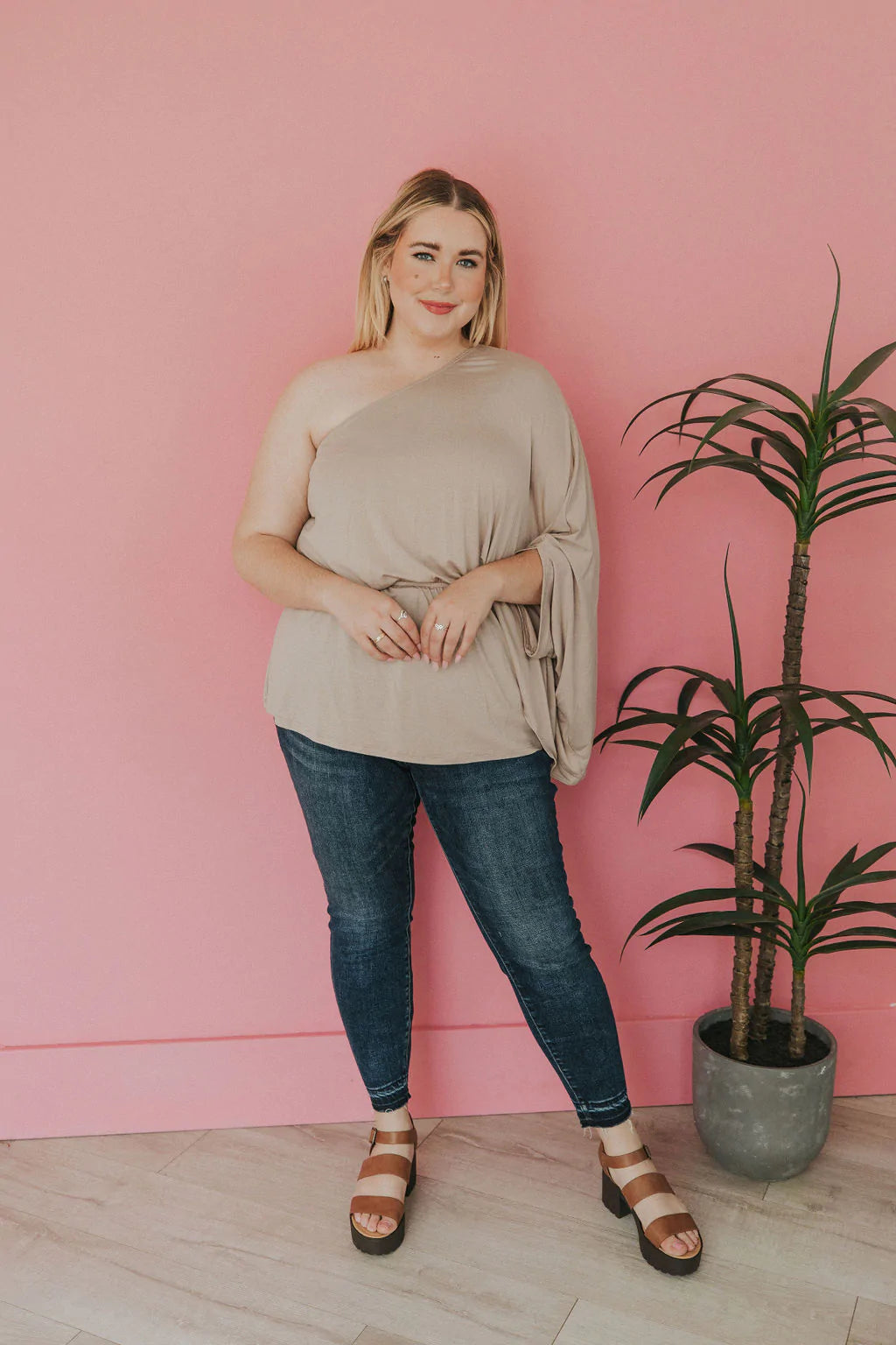 Make It Happen Off Shoulder Top