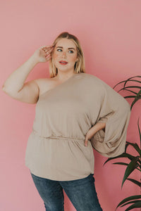 Make It Happen Off Shoulder Top