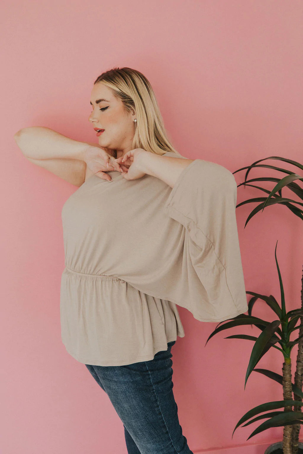 Make It Happen Off Shoulder Top
