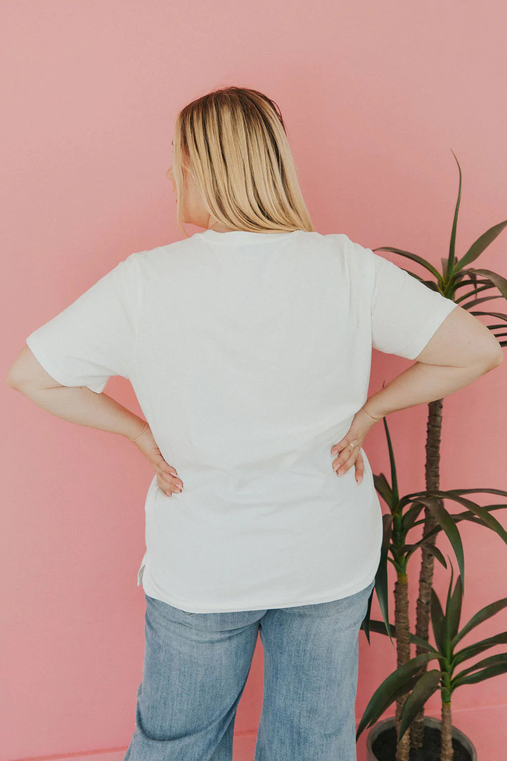 Hello Summer Abstract Tee