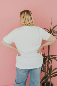 Hello Summer Abstract Tee