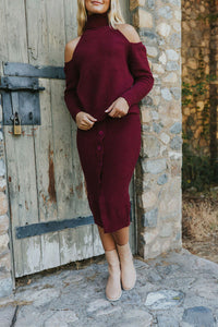 Think It Through Midi Skirt