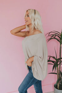 Make It Happen Off Shoulder Top