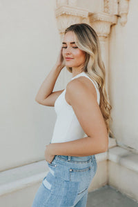 Happiness Guaranteed Cut-Out Bodysuit