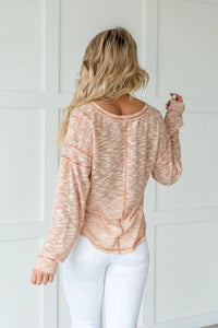 Finally Friday Boucle Knit Top
