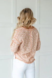 Finally Friday Boucle Knit Top